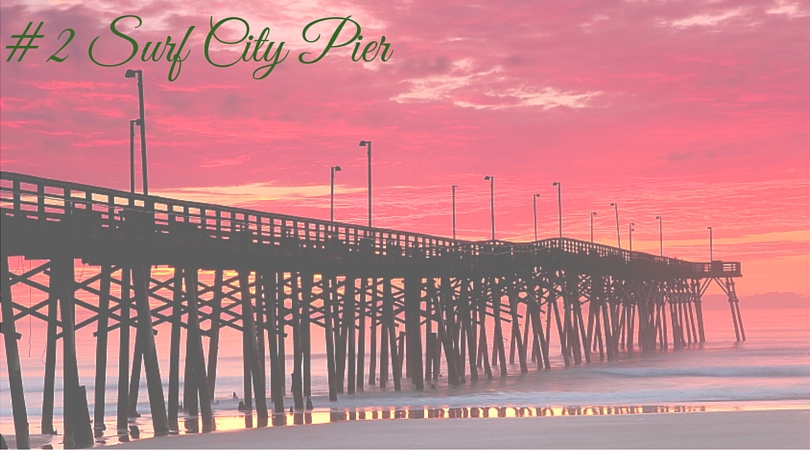 Surf City Pier on Topsail Island NC